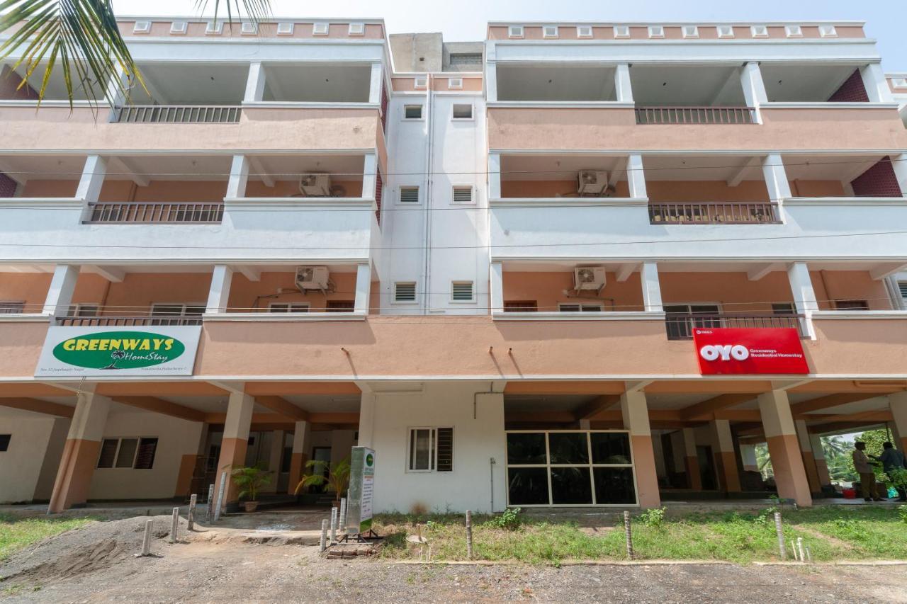 Oyo 19663 Greenways Residential Homestay Pūrnānkuppam Exterior foto